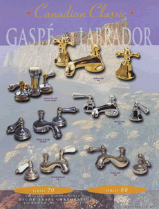 Gaspe Faucets and Accessories